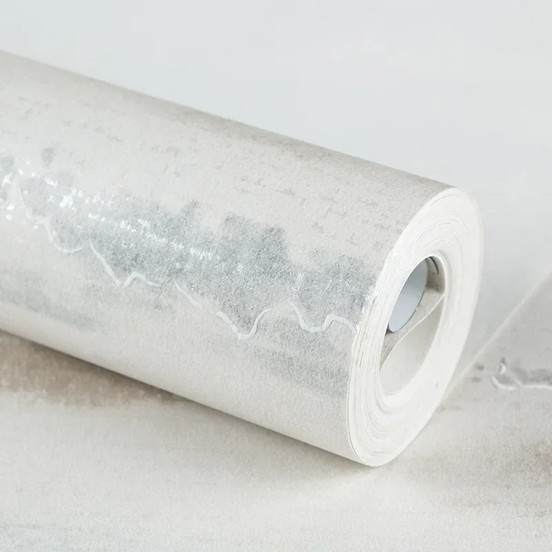 Wholesale New Chinese Landscape Background Wall  Ink Classical Living Room Porch Non-Woven Wallpaper Tea House Conference Room