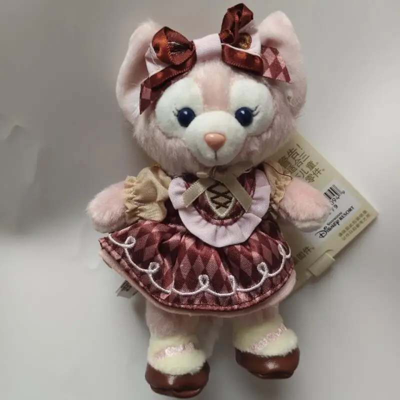 ديزني كوكان فستان الفصول الدراسية الصغيرة دمية المفاتيح الشوكولاته Linabell ملابس فتاة على ظهره سستة تزيين مُثبت هدية