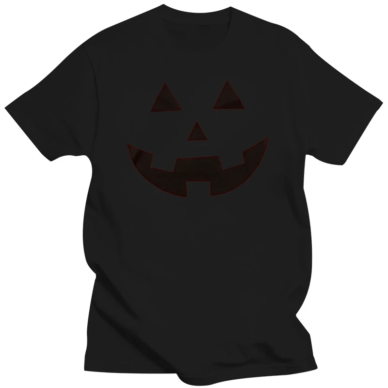 halloween pumpkin carving carved face t shirt funny adult costume ghost witch(1)