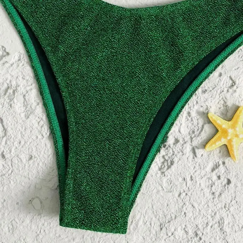 

F68F Women Swimsuit Split Bathing Suit Halterneck Swimwears Quick Drying Swimming Costume for Beach Parties Water Activity