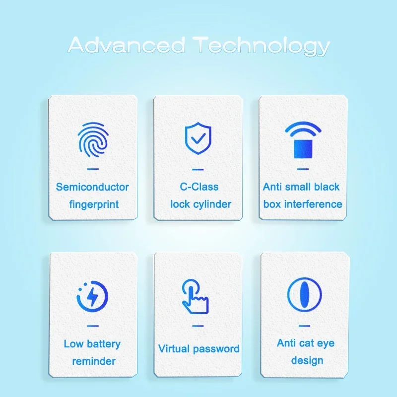 Kadonio Neuankömmling Statlock Riegels icherheit ttlock smart steps elektronische intelligente Türschlösser für Hotels