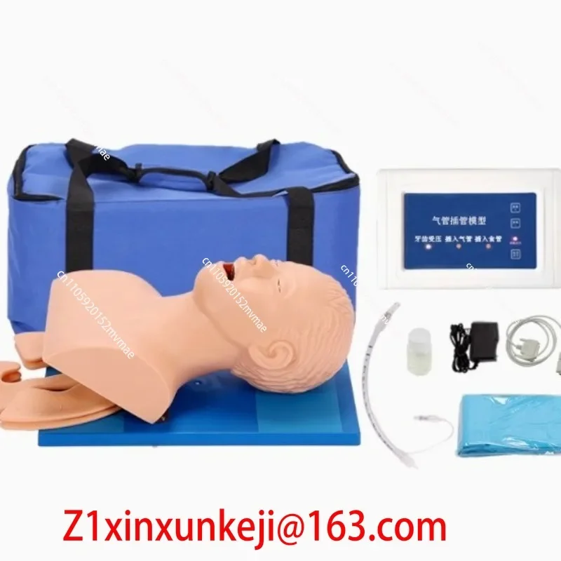 Training Model of Human Electronic Tracheal Intubation with Pressure Alarm Device