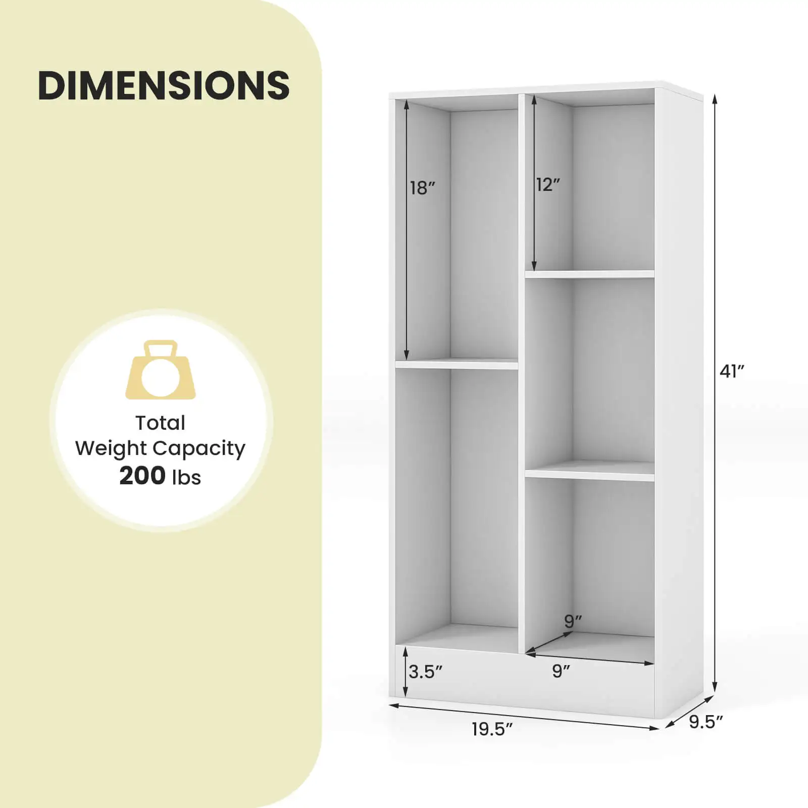 5-Cube Bookcase for Kids 41