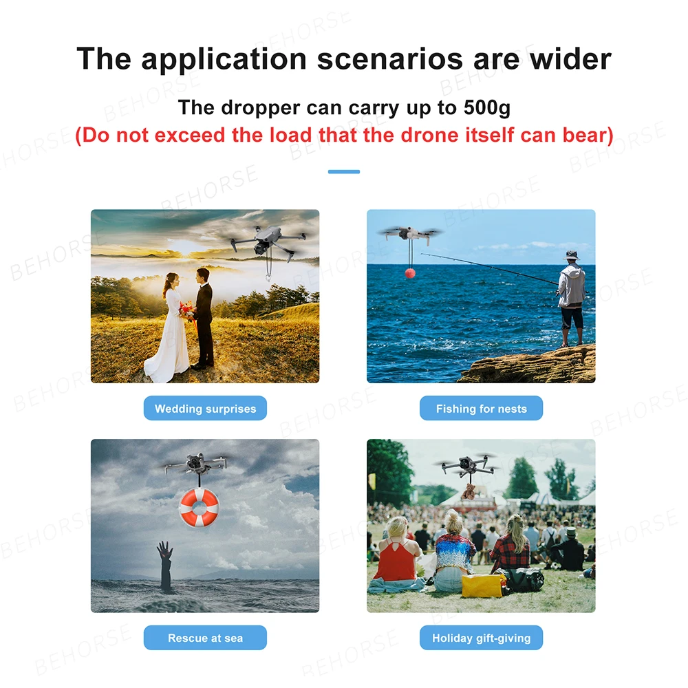 DJI Neo/Flip/Mini 4Pro/Mini 3/Mavic 3Pro/Air 3S 던지기 낚시 미끼 결혼 반지 선물 던지기 키트 용 범용 에어 드롭 시스템