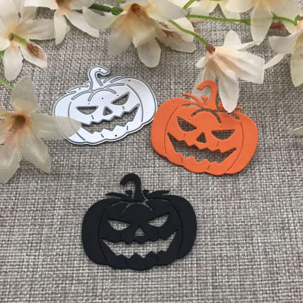 Halloween pumpkin head Metal Cutting Dies Stencils Die Cut for DIY Scrapbooking Album Paper Card Embossing