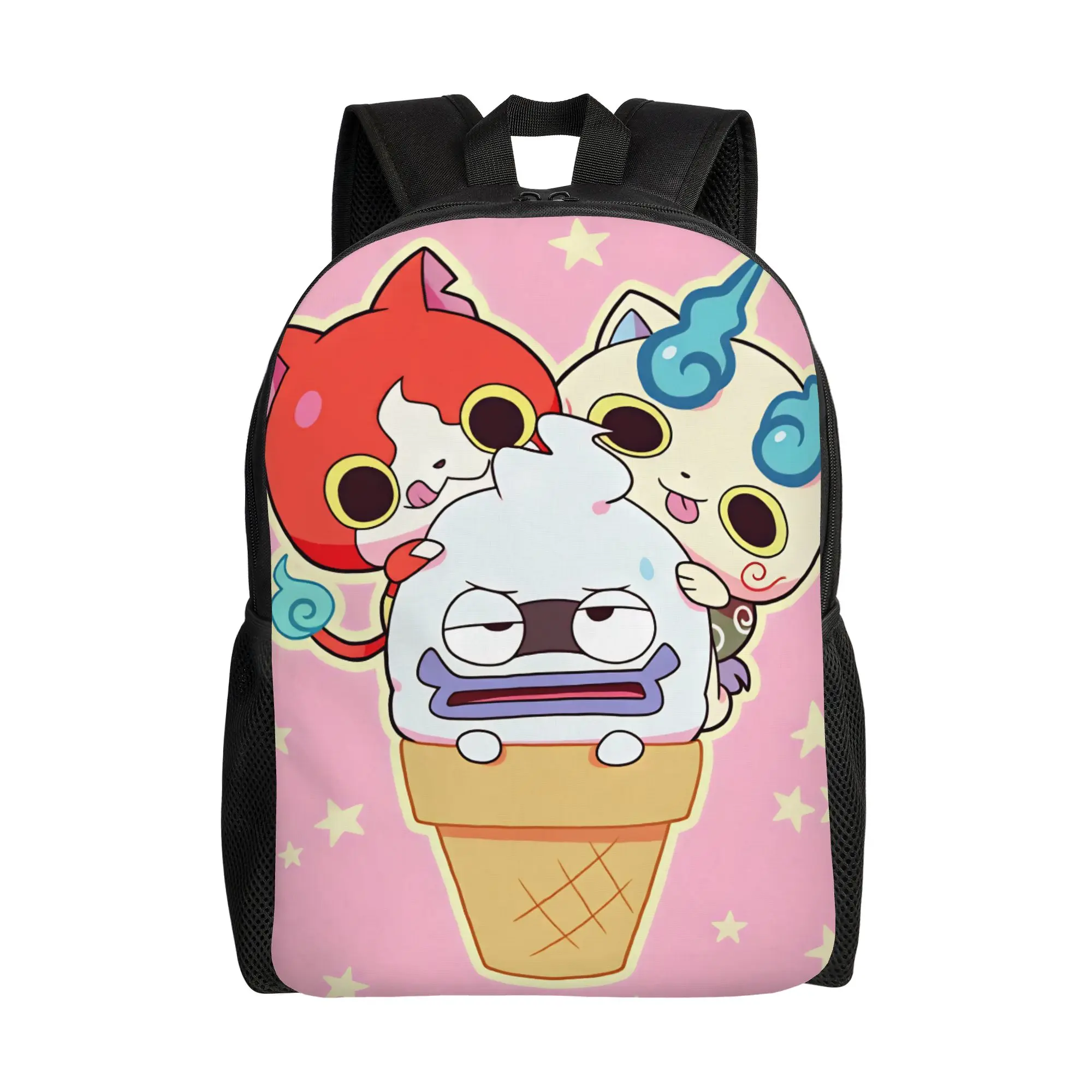 Yokai Watchs  Backpack  University Backpacks Women Men Casual High School Bags Colorful Big Rucksack