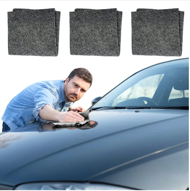 Car Scratch Repair Cloth Nano Polishing Magic Towel Remove Scratches  Swirls Restore Paint Shine Auto Paint Renovation Tool
