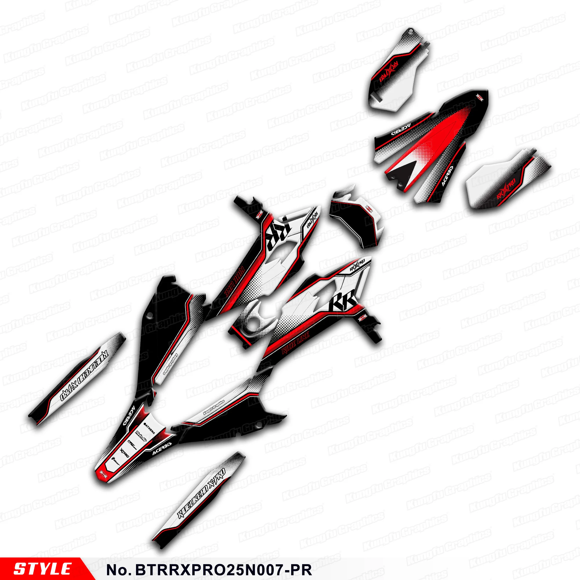 

JY RACING Racing Sticker Wrap Design for 2025-2026 Beta RR/ RR RACE / RR X-PRO 125 200 250 300 350 390 430 480 Vinyl Graphics