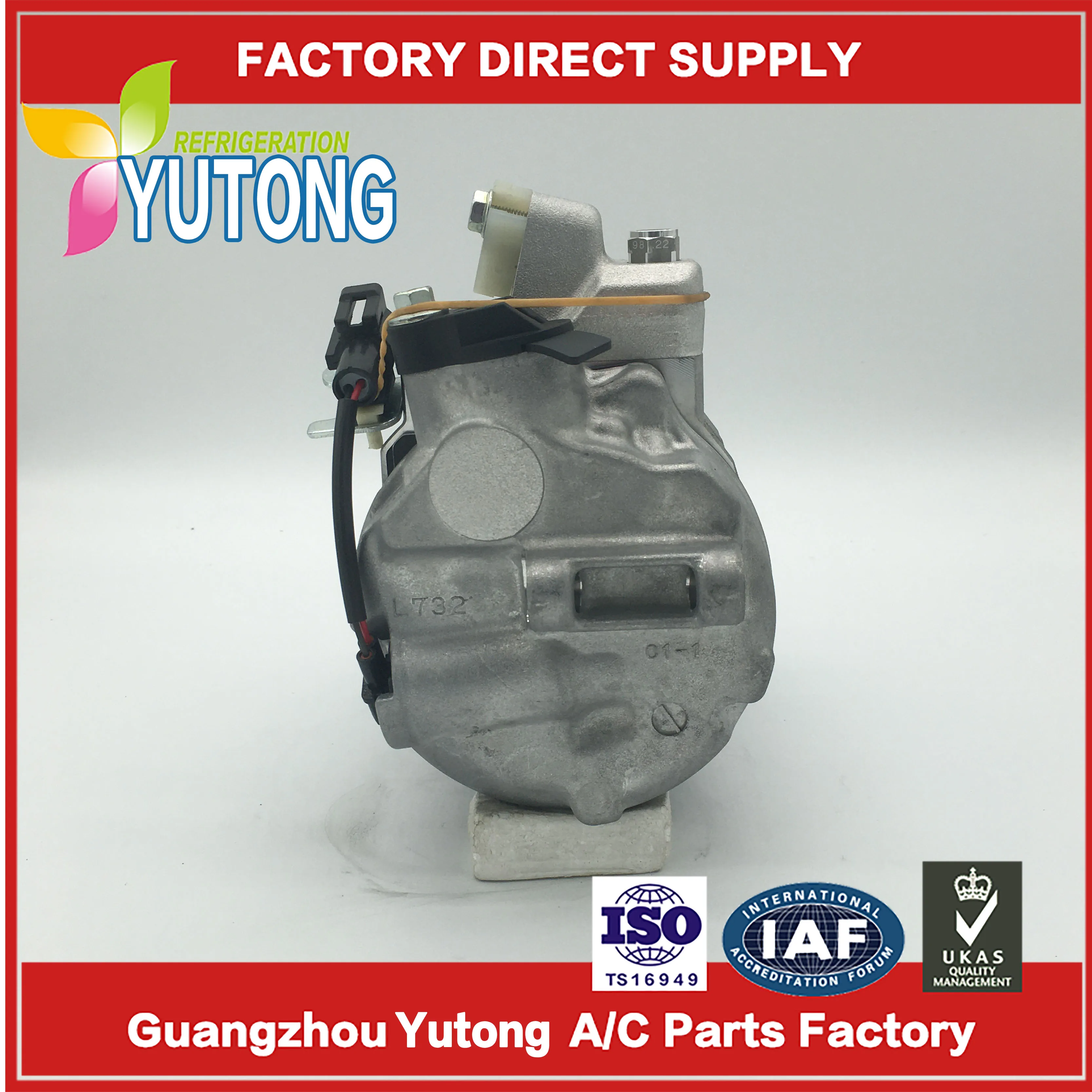 ac Compressor For LAND ROVER DISCOVERY LION DIESEL 2.7L 447180-8380 447180-8382 DCP14014 JPB000182 JPB000183 8H22-19D623-CA