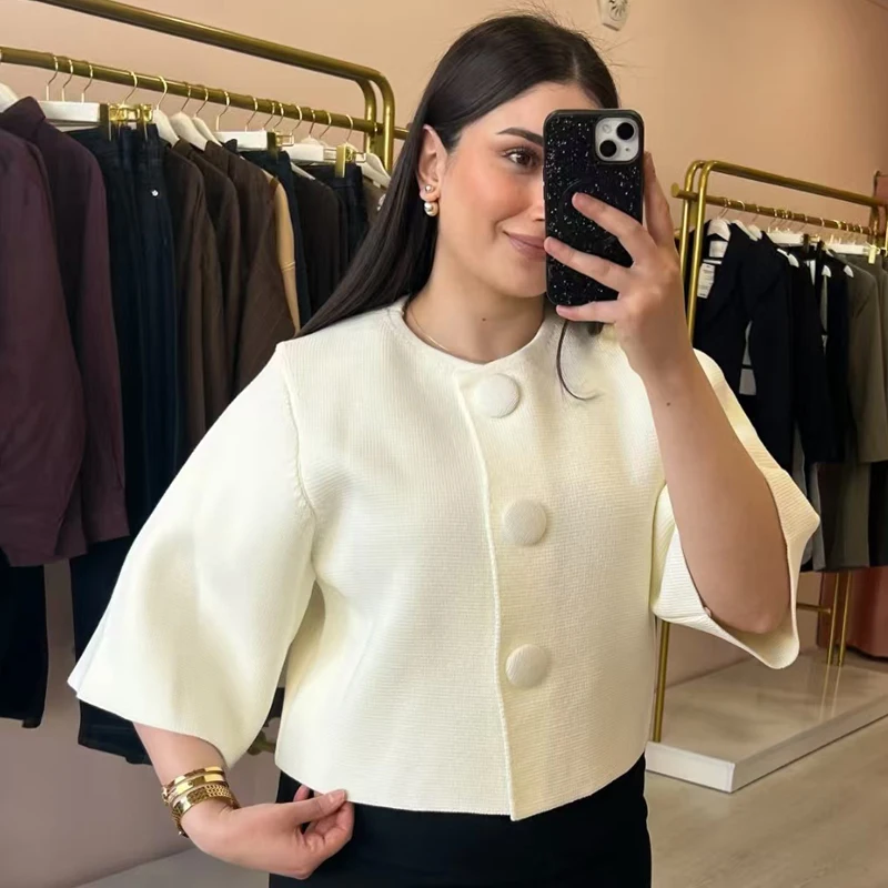 Thumbnail 3 - #12 Best Womens Cropped Knit Sweaters to Buy In 2026