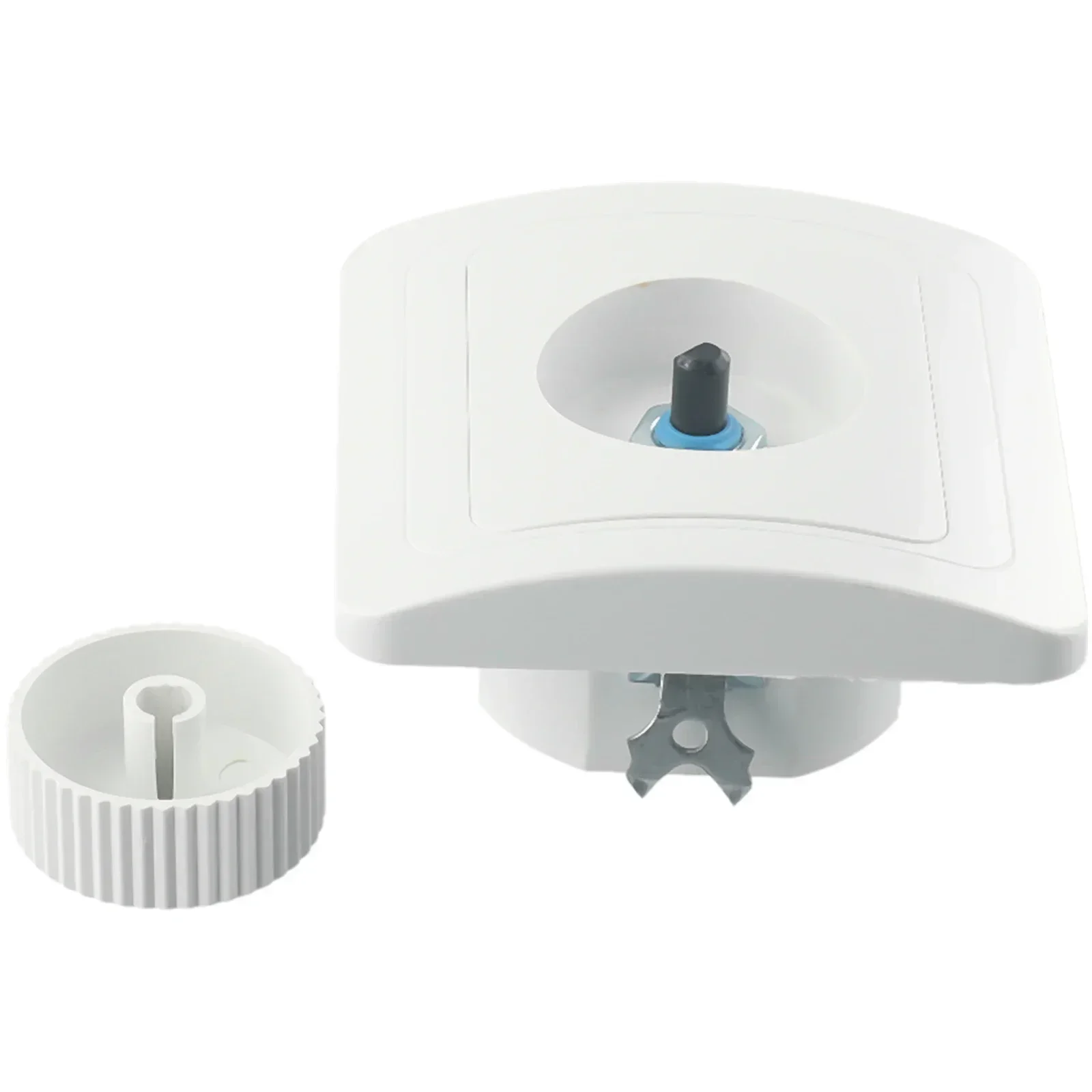 Switch Rotary Dimmer White Trailing Edge AC 200V-250V European Standard For Conventional Lamps For Halogen Light