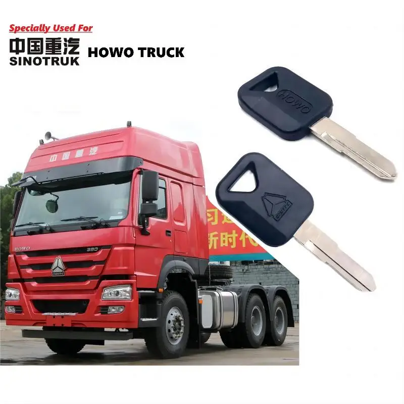 Original Quality HOWO Truck Key Embryo Original Quality Ordinary and Remote Control Key Sinotruk Key HOWO Cabin Key HOWO Key