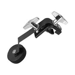 Clamp on Drum Damper Mute Musical Parts Metal Felt Drum Mute Snare Tone Control Accessories for Drum