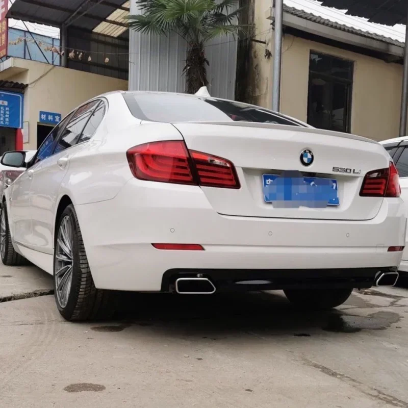 5 Series Modification Mouth Modified Exhaust Pipe Square Tail Throat Rear Lip