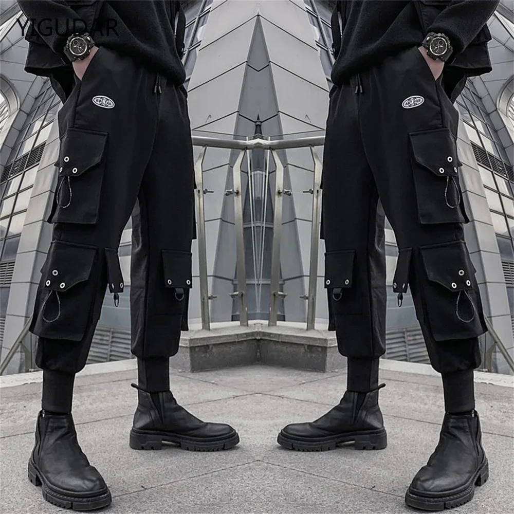 

Mens Cargo Pants Men Joggers Men 2025 Hip Hop Techwear Male Japanese Streetwear Harem Jogging Pants Trousers For Men clothe