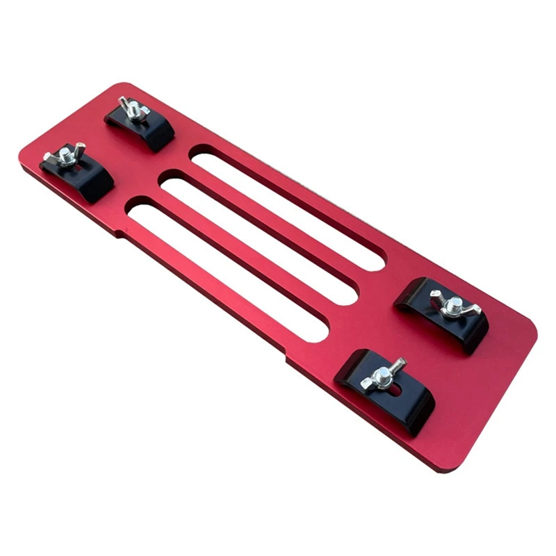 

A43F-Carpentry Adjustable Cutting Wood Board Bracket Universal Base Plate For Marble Machine Saw Quick Positioning Bracket