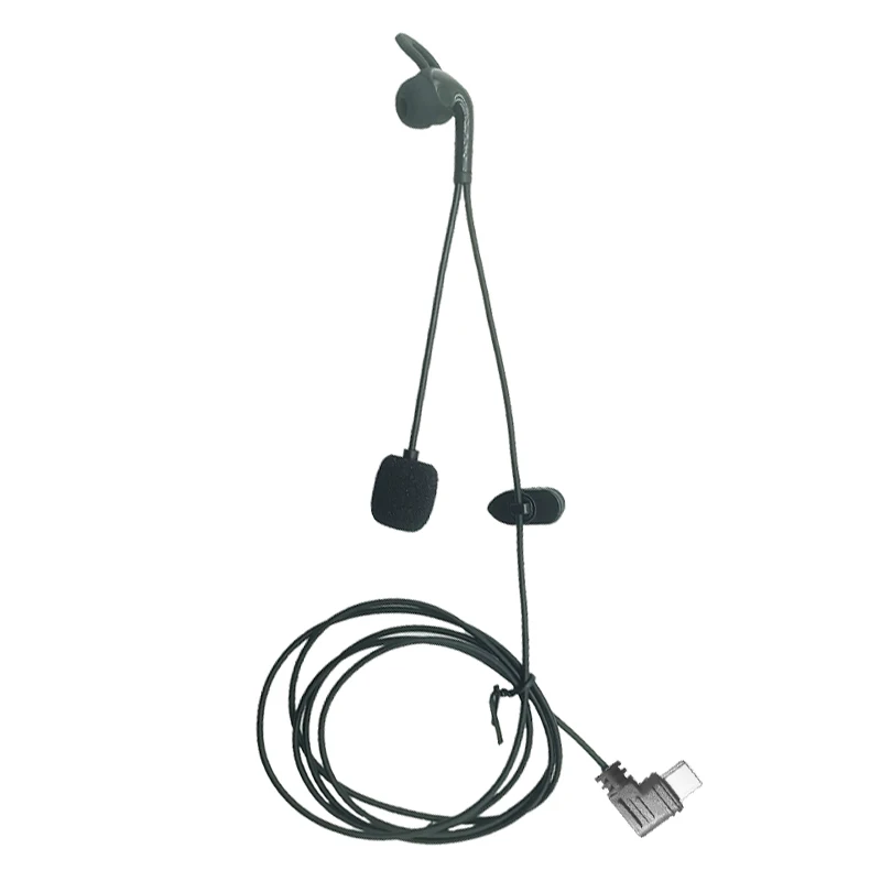 Für EJEAS V4 Plus V6 PRO+ Motorradhelm-Headset-Zubehör Typ-C-Schnittstelle In-Ear-Kopfhörer V4C PLUS V6C PRO+ – Detail 1