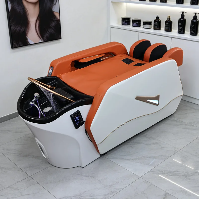 Electric massage shampoo bed Shampoo bed Beauty salon Water circulation hair care flush bed