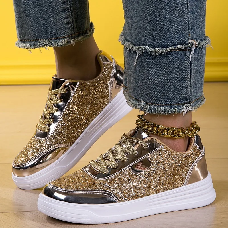 

Spring Women Shoes Brand Fashion Sports Board Shoes Luxury Womens Sneakers Low-top Lace-up Flat Shoes for Women zapatos de mujer