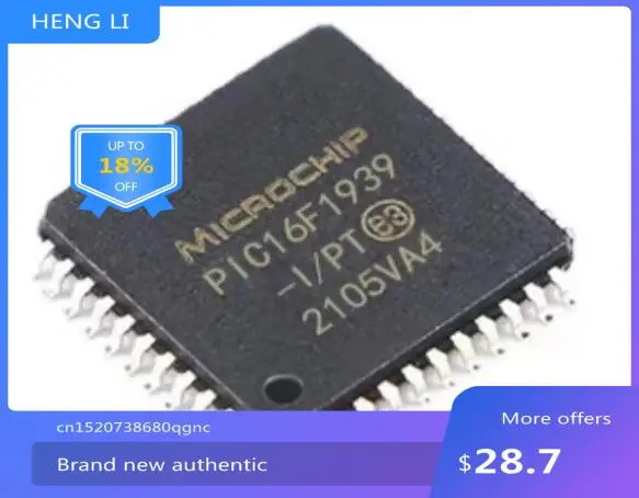 

100% NEWHigh quality products PIC16F1939-I/PT PIC16F1939 PIC16F1939-E/PT QFP44 ARM-MCU