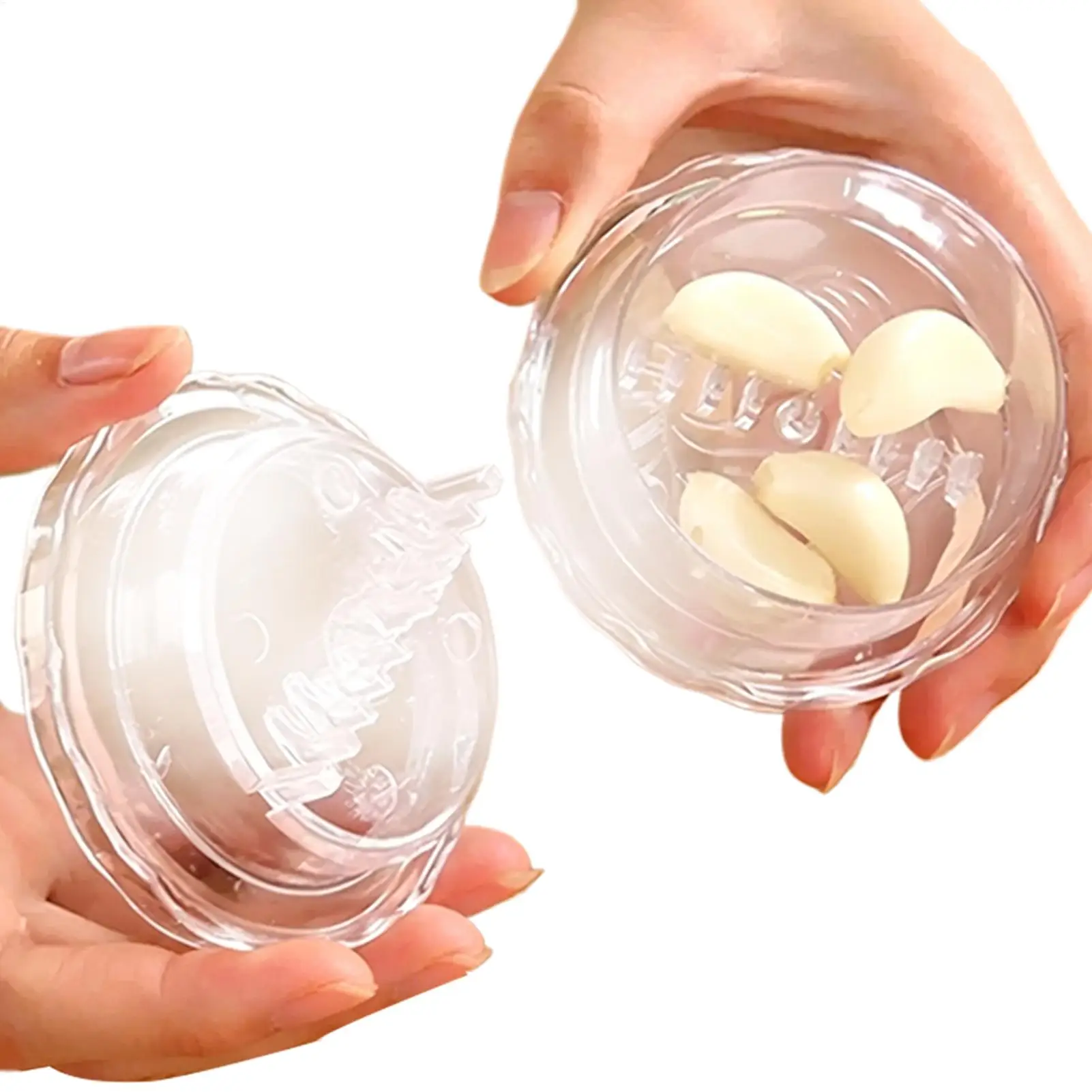 Garlic & Ginger Grinder, Manual Twister Press for Kitchen, Multi-Purpose Food Prep Tool for Chili, Onion & Herbs
