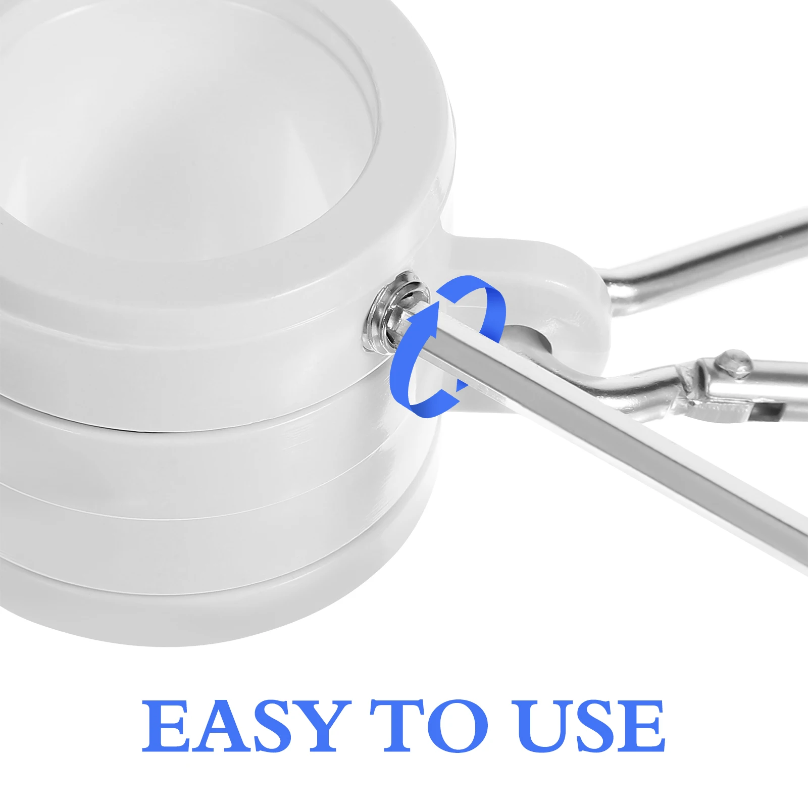 

4Pcs Versatile Flagpole Fittings Rotating Anti Wrap Feature for Various Occasions and Settings Flag Pole Rings