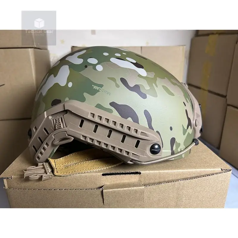 FMA Ballistic Series OPS-CORE FAST Tactical Helmet Paintball Airsoft Lightweight Easy-carrying TB460 Multicam L/XL M/L