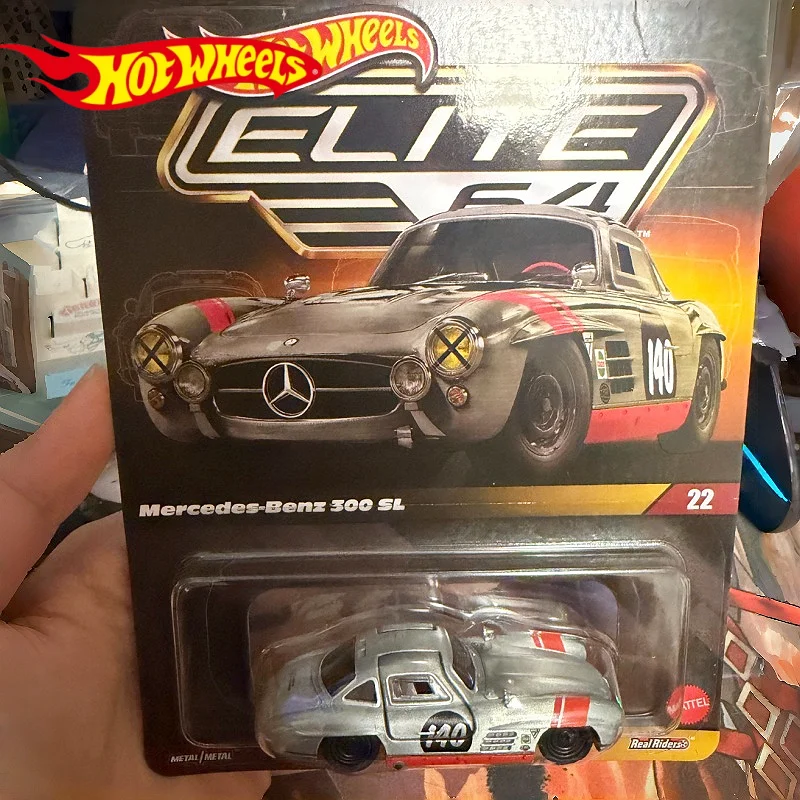 

Original Hot Wheels 1/64 RLC Elite 64 Series Mercedes-Benz 300 SL Lamborghini Aventador Collectible Car Toys Alloy Car Model