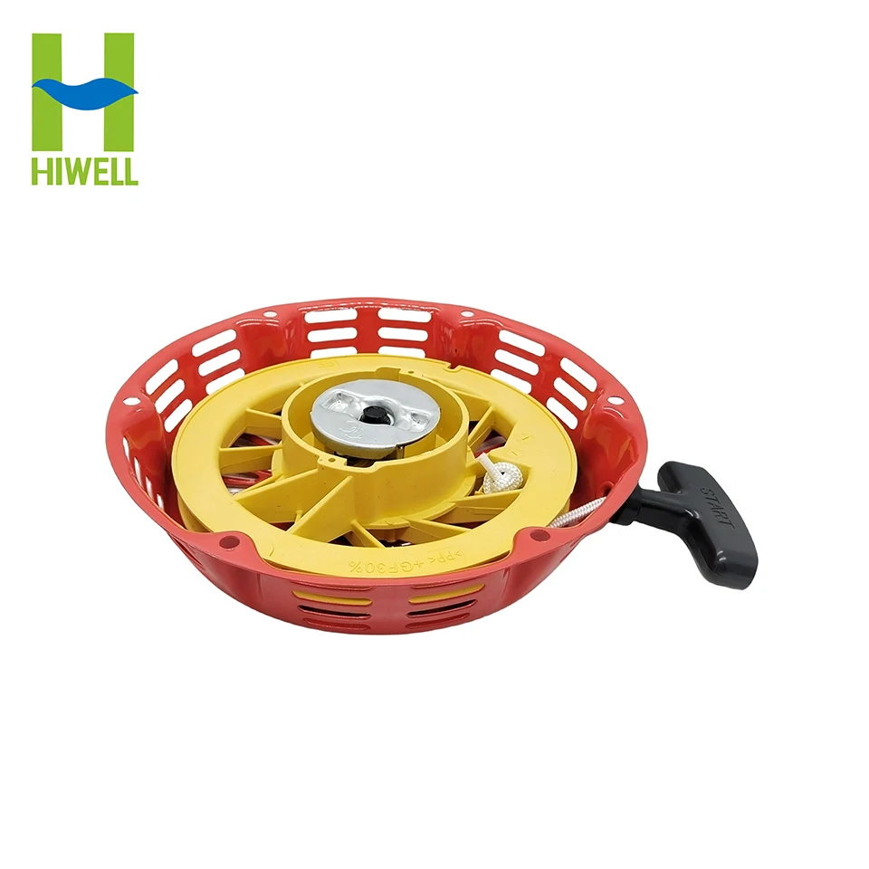 5-8kw Gasoline Generator Recoil Starter 188F 190F Round Metal Pull Recoil Starter Hand Pull Plate Water Pump Motor Spare Parts