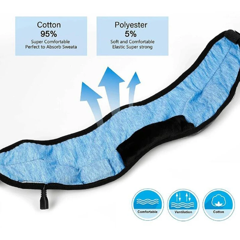 Cuffie per dormire maschera per gli occhi Bluetooth, cuffie Bluetooth 5.0 senza fili cuffie per dormire da viaggio con musica maschera per dormire