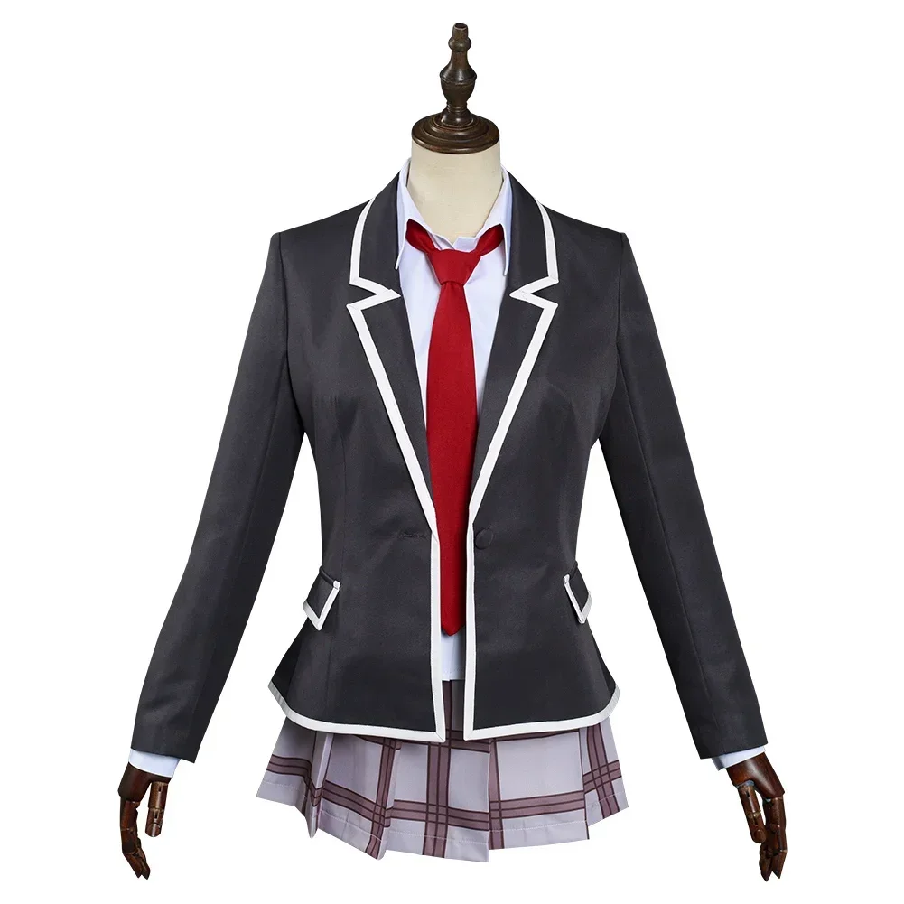 AnimeTenkuu Shinpan/High-Rise Invasion-Mayuko Nise Cosplay Costume Dress Outfits Halloween Carnival Suit