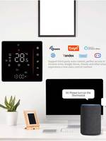 Beca 006Tuya Wireless Wifi Heat Thermostat Weekly Digital Room Touch Screen Boiler Temperature Controller matter smart home