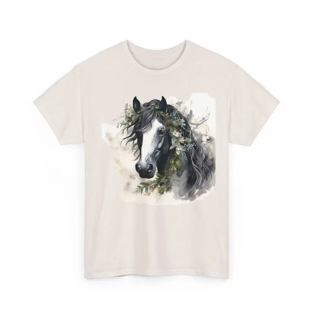 Equine Elegance Cotton Tees High Quality 100%Cotton Short Sleeve