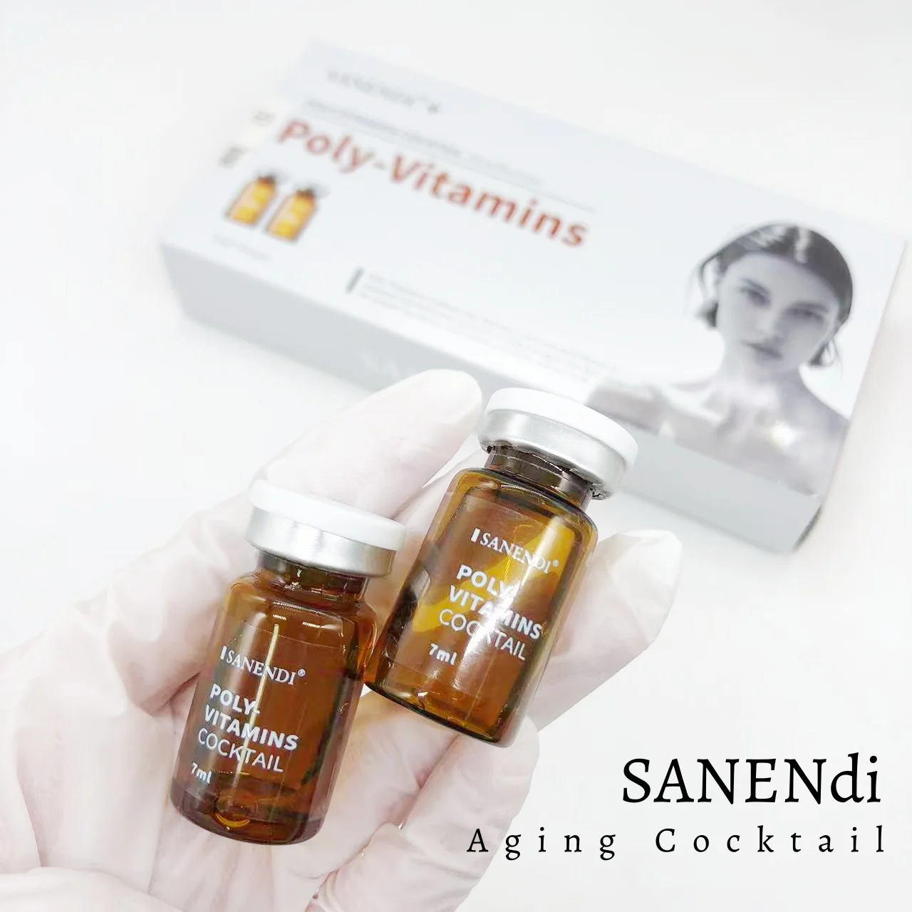 

Sanendi Poly-Vitamins Cocktail essence Deeply repairing essence, hydrates and brightens, improves dullness and restores healthy
