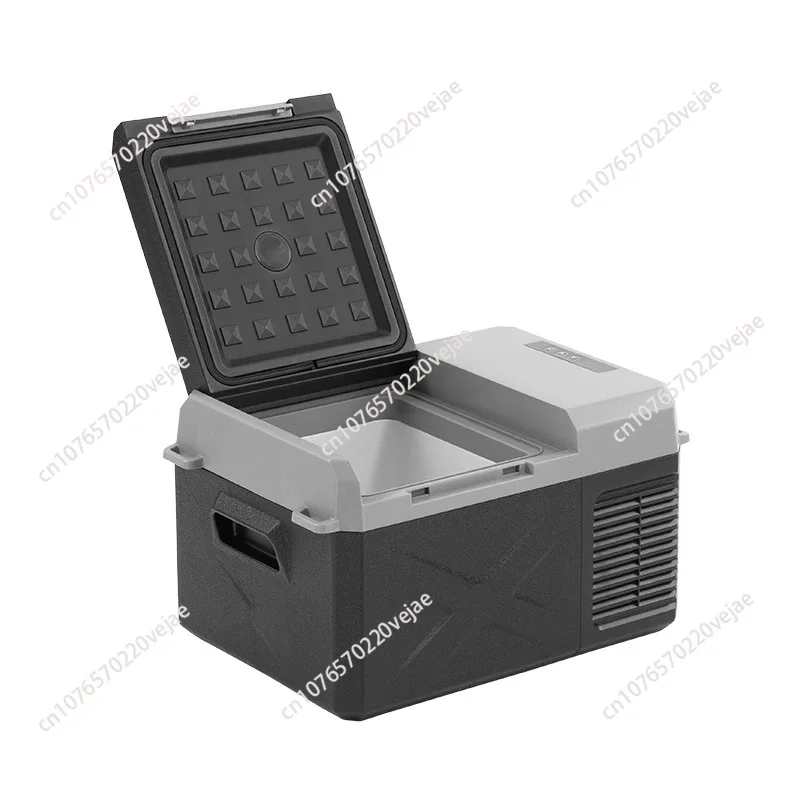 9L/12L Car Refrigerator with 12/24V DC and 110-240V AC Mini Freezer Fridge Cooler for Car, RV, Camping and Home Use