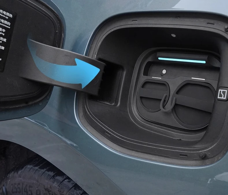 For New Zeekr 001 2024 2025 Restyling Car Styling Charging Port Waterproof Protective Cover Dust Cover Auto Modified Accessories