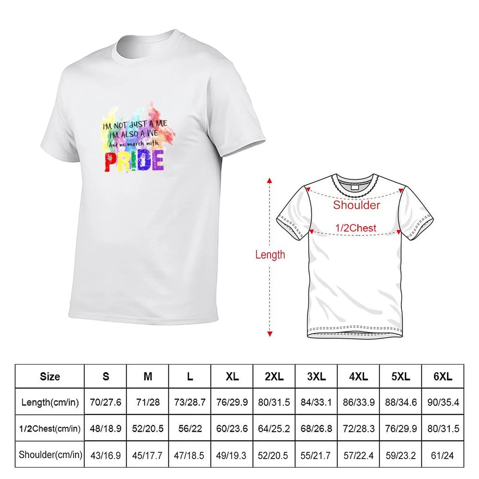 Be Proud. T-Shirt t shirts for man graphic funny t shirts cotton 100% T-Shirt