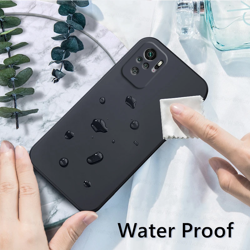 Wolfsay Soft Silicone Case for Poco M5s M5 M4 M3 Pro