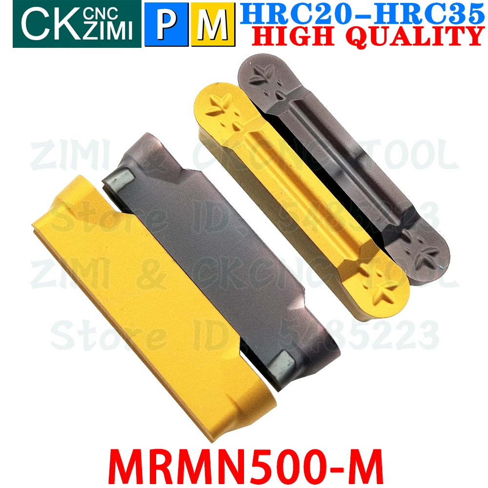 MRMN500-M ZM20 ZM25 MRMN 500 M Carbide Inserts Slotted Cutting Grooving Inserts Tools Parting metal lathe External Turning Tools