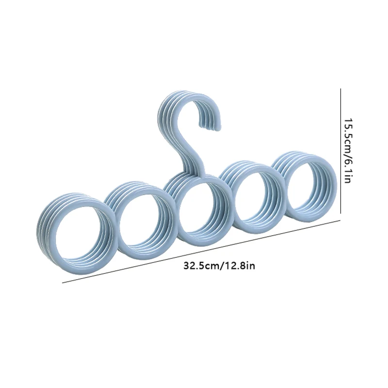 1 Stuk Plastic Stevige Broekhanger, Multifunctionele Hanger Broek Hanger Sjaal Opbergschaar Meubelbenodigdheden