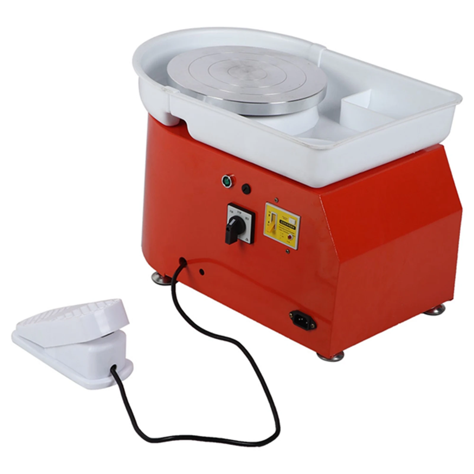 Removable Bowl Pedal‑Controlled Electric Pottery Wheel Ceramic Machine Pedal‑Controlled Removable Bowl Ceramic Art Tool