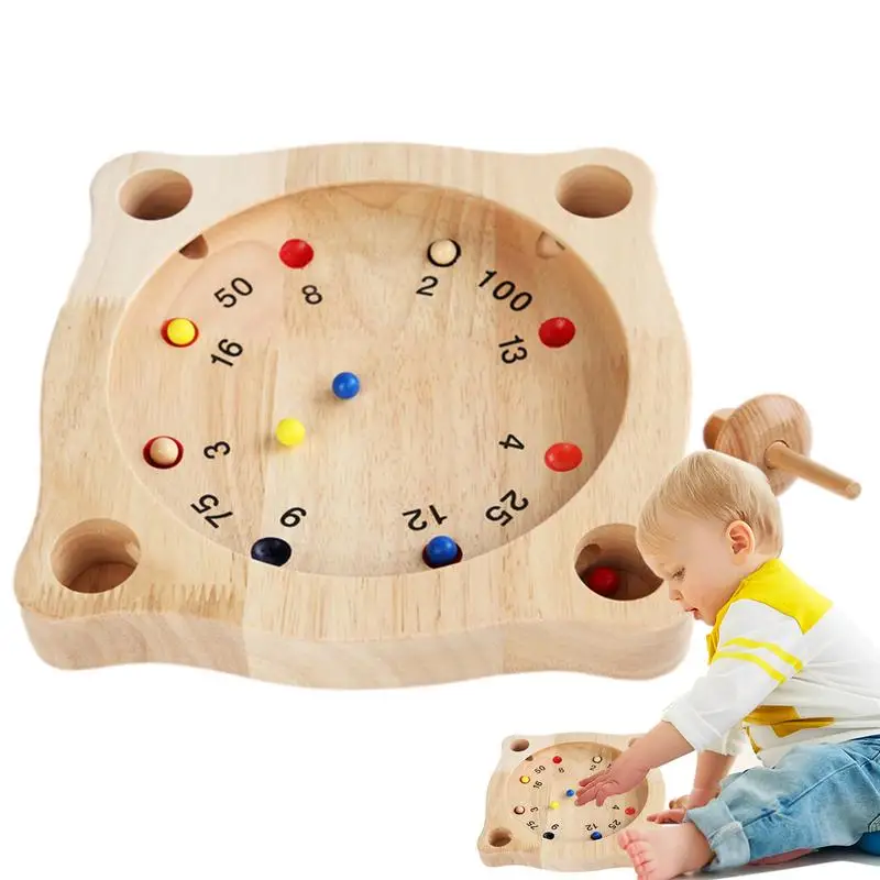 

Wooden Board Games Family Board Games Parent-Child Interaction Toy Interactive Wood Board Toy Educational Intelligent Games