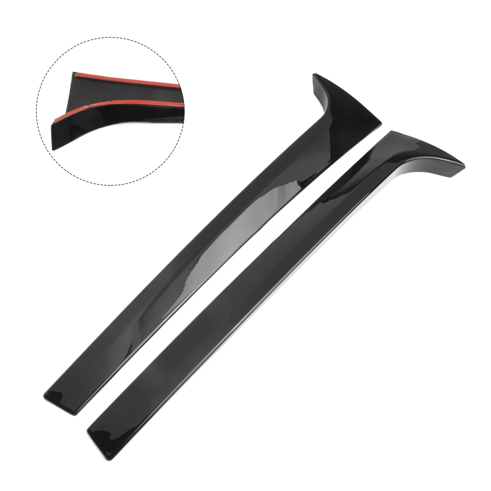 

Car Trim Cover Car Accessories Spoiler Canard Splitter Trim For Octavia Estate 2014-2019 For Skoda Direct Replacement Brand New