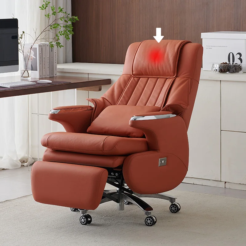 Massaggio Sedia da ufficio ergonomica per tutto il corpo Trono Conferenza Sedia da ufficio moderna e confortevole Scrivania per computer Mobili per la casa