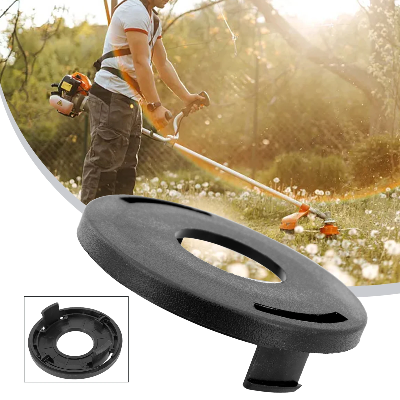 25-2 tappo della testa del rifinitore accessori di ricambio per tosaerba da giardino in Nylon nero per decespugliatore 4002-713-9708