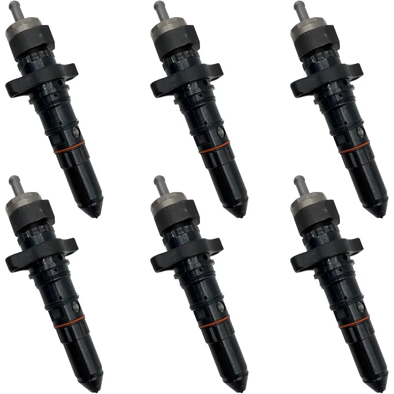 

6PCS Fuel Injector 3076703 For Cummins KTA38 KTA50 QSK19 QSK38 QSK50 Engine