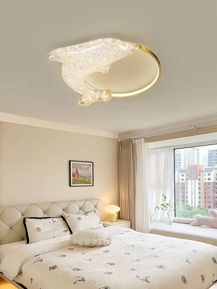 Modern Ceiling Light Master Bedroom Designer's Resin Creative Cartoon Room Ceiling Light New Simple