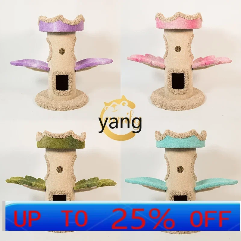 

CX big tree cat climbing frame cat tree scratching board integrated nest cat supplies