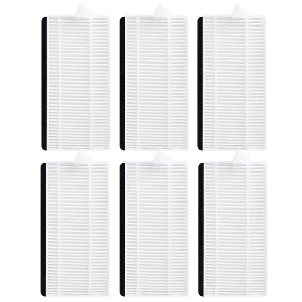 For ILIFE V3x Robot Vacuum And Mop Replacement Parts Filter Accessories Receive 6 Pieces Of Filters In Total