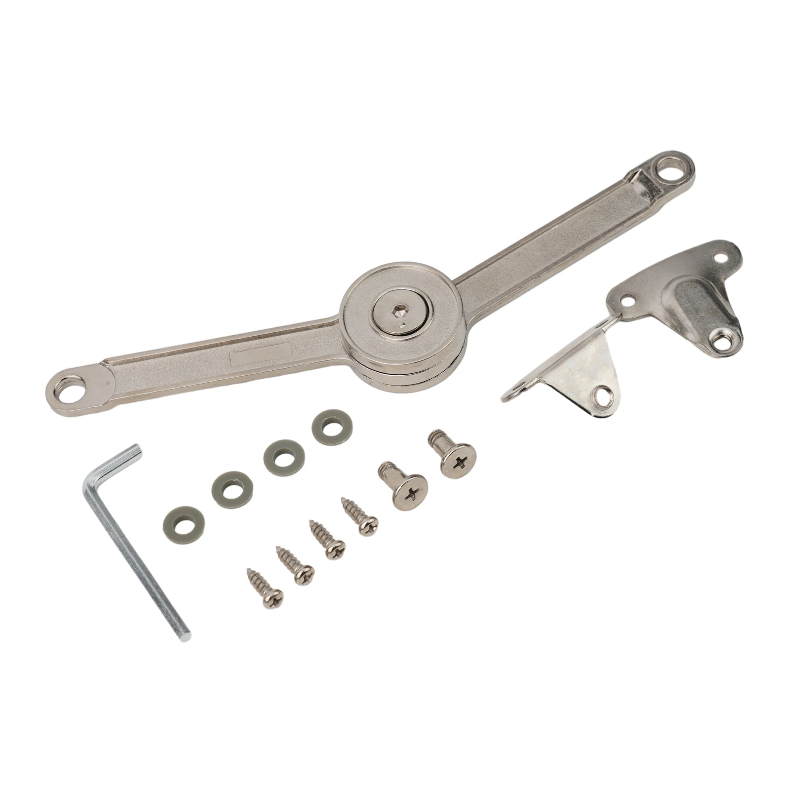 

Петли для шкафа, опорный стержень, дверца шкафа, цинковый сплав, регулируемый многоугольный, случайный стопор, серебряный опорный стержень, новинка